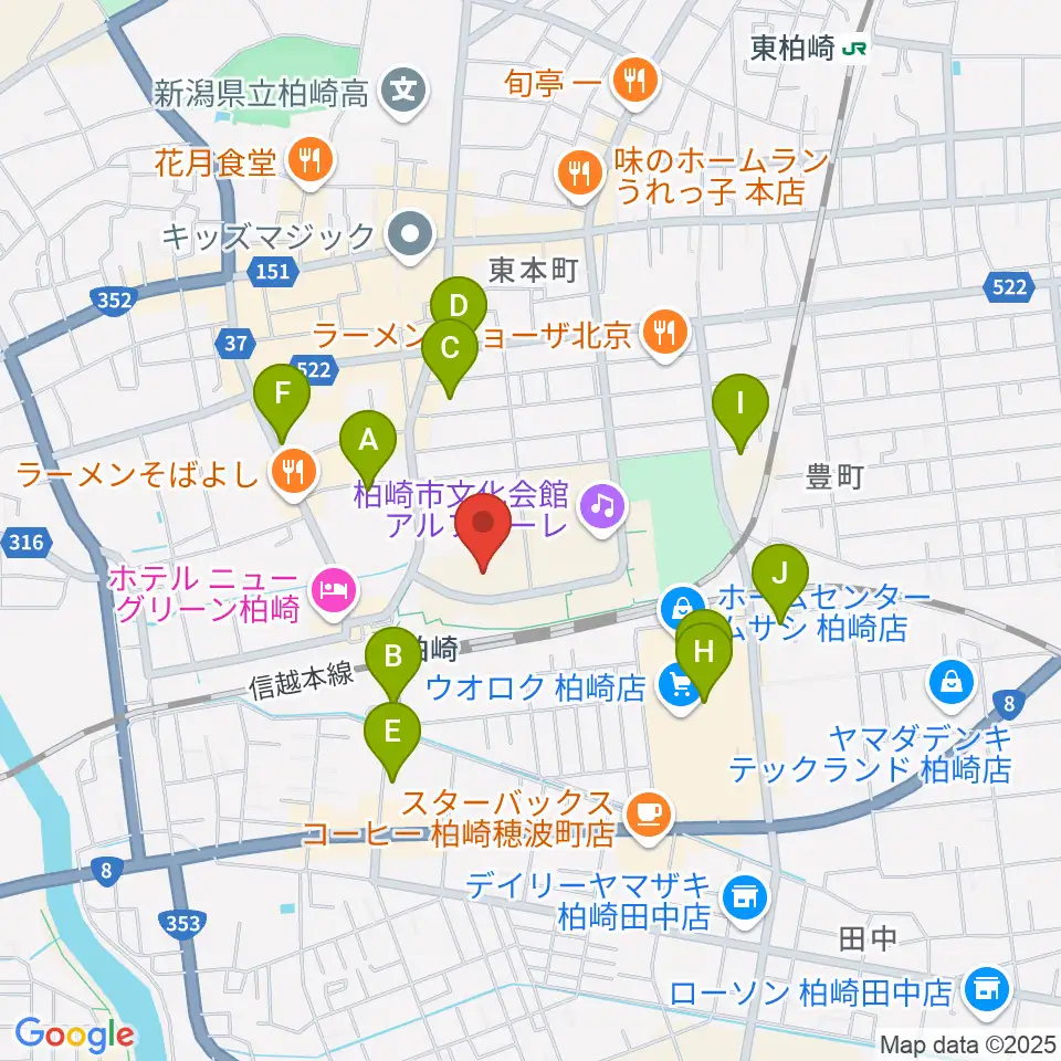 FMピッカラ周辺の駐車場・コインパーキング一覧地図