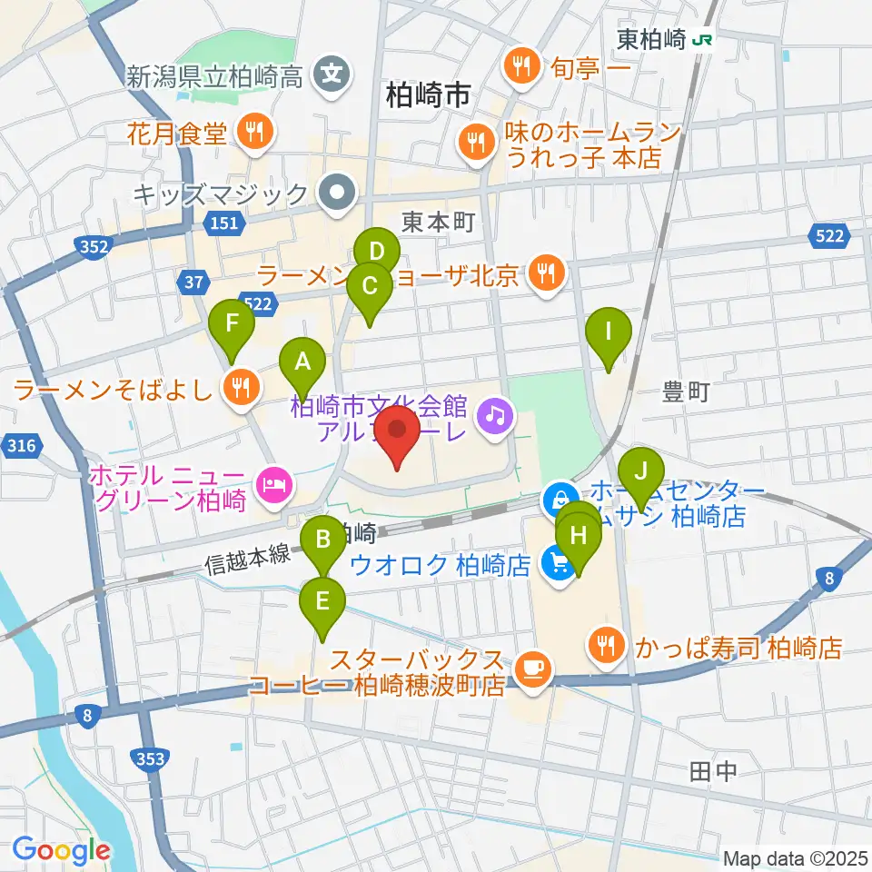 FMピッカラ周辺の駐車場・コインパーキング一覧地図