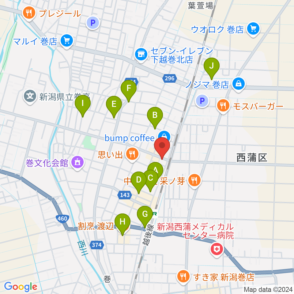 ぽかぽかラジオ周辺の駐車場・コインパーキング一覧地図