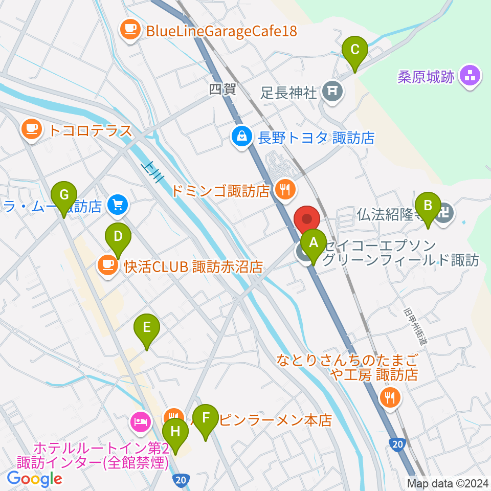 エルシーブイFM769周辺の駐車場・コインパーキング一覧地図