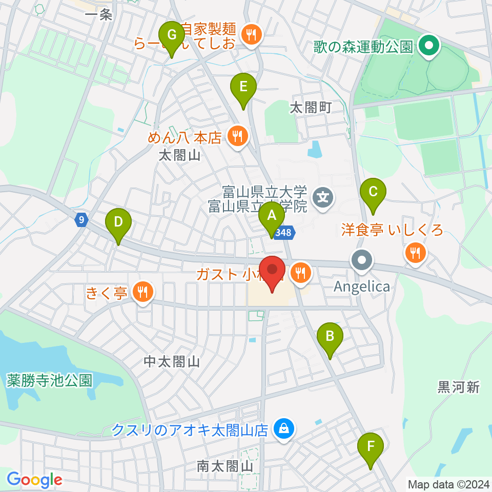 エフエムいみず周辺の駐車場・コインパーキング一覧地図