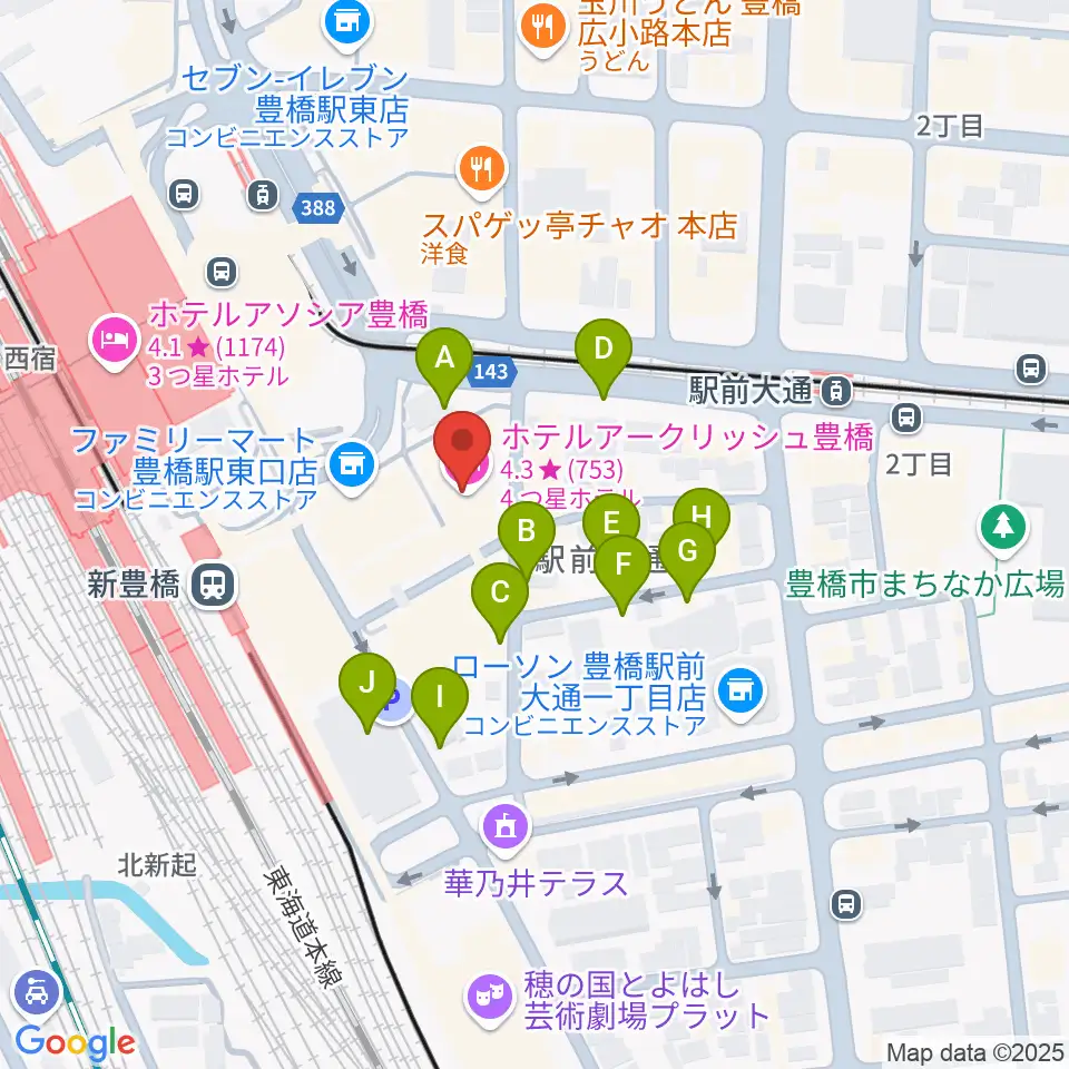 やしの実FM周辺の駐車場・コインパーキング一覧地図