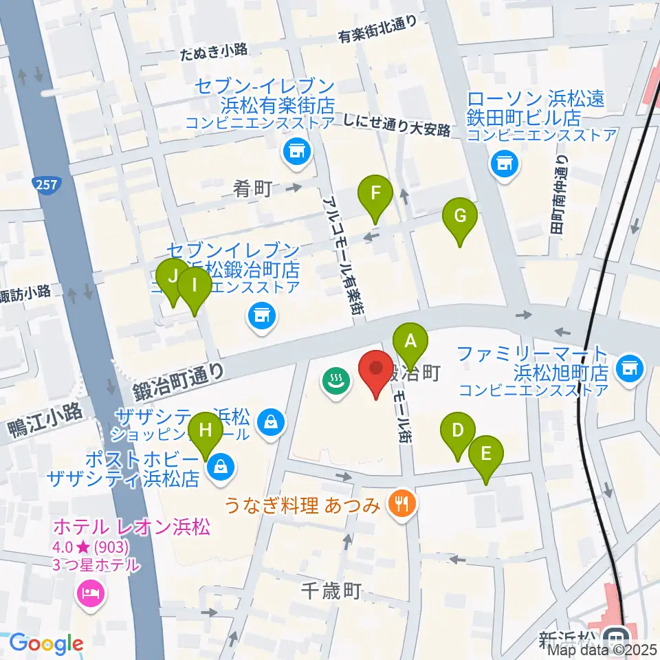 FM Haro!周辺の駐車場・コインパーキング一覧地図