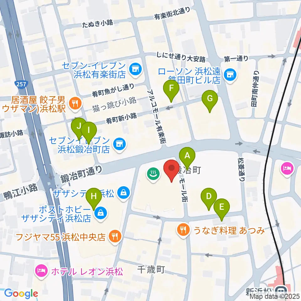 FM Haro!周辺の駐車場・コインパーキング一覧地図