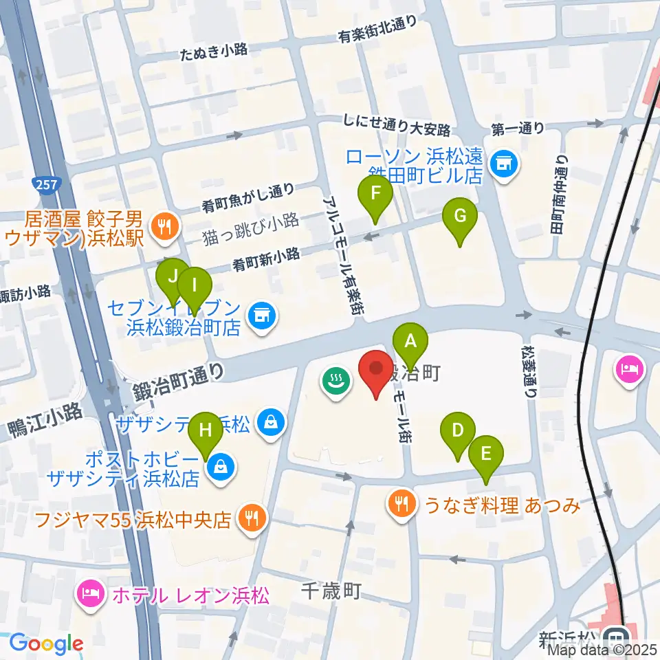 FM Haro!周辺の駐車場・コインパーキング一覧地図