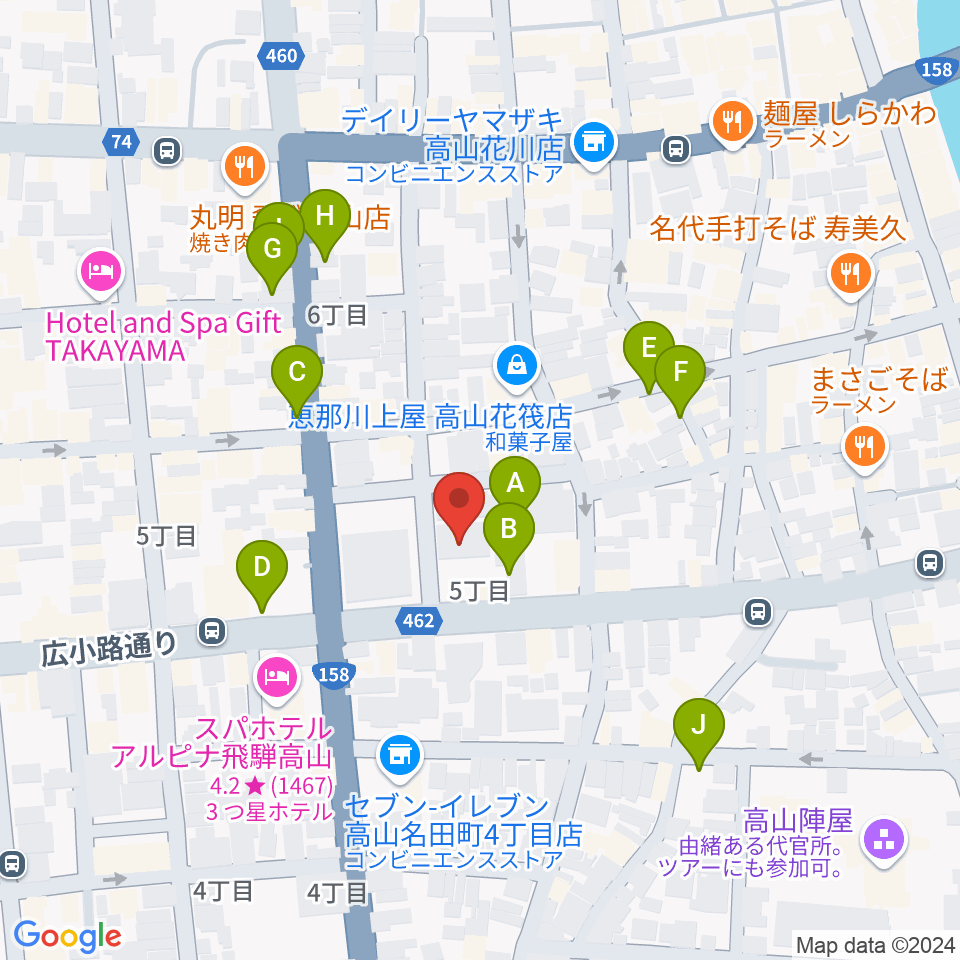 Hits FM周辺の駐車場・コインパーキング一覧地図