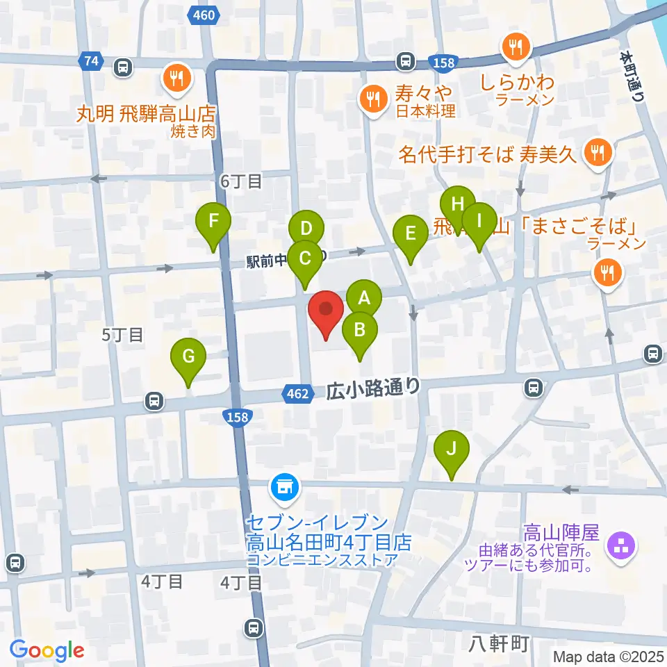 Hits FM周辺の駐車場・コインパーキング一覧地図