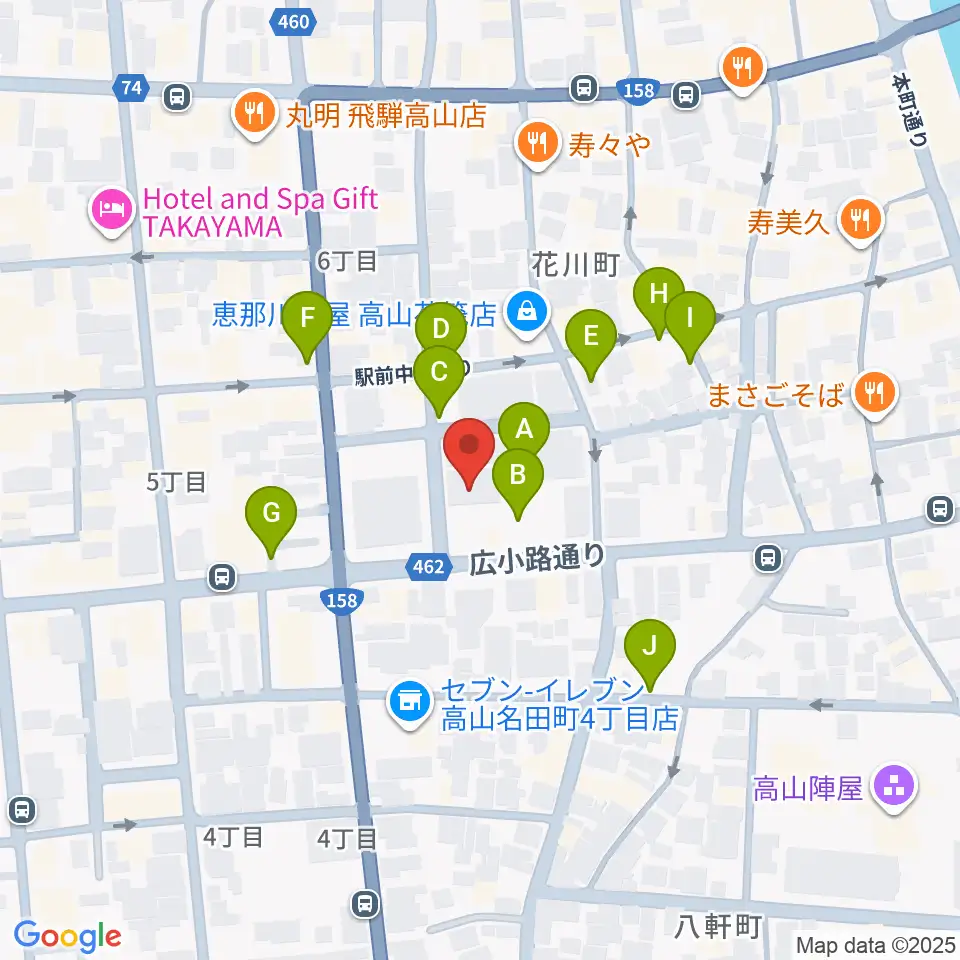 Hits FM周辺の駐車場・コインパーキング一覧地図
