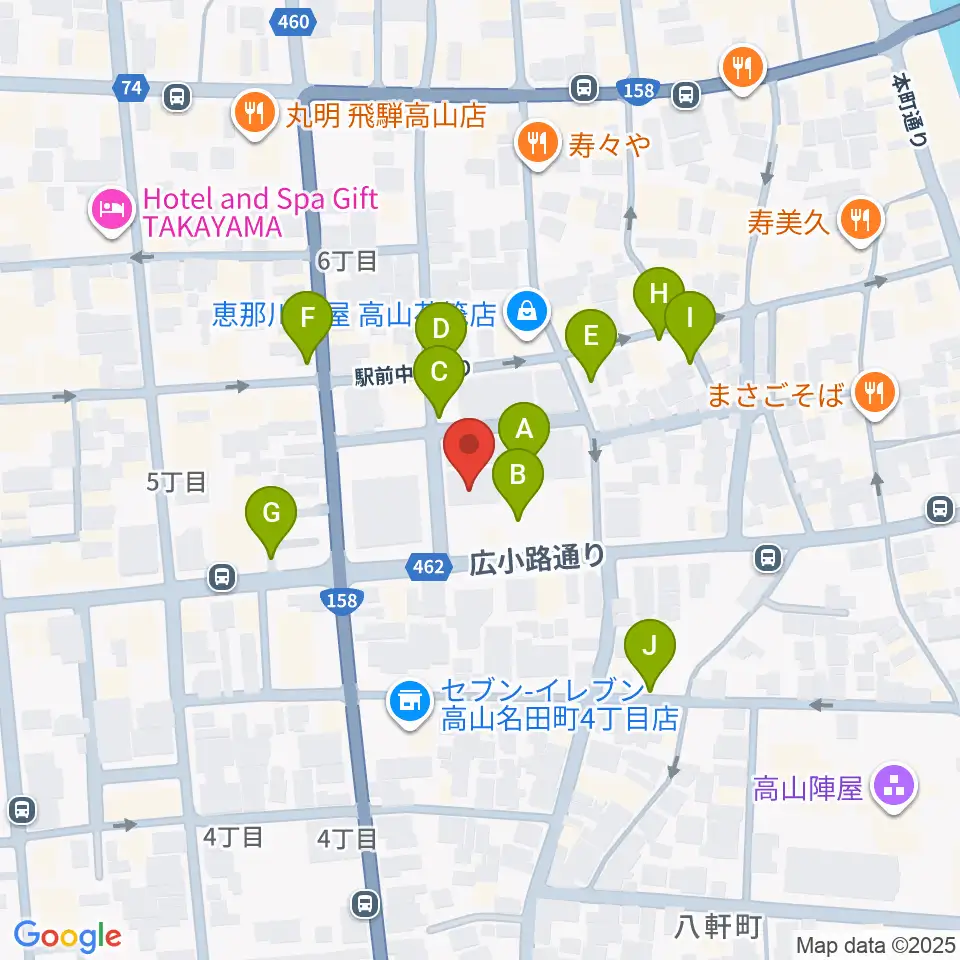 Hits FM周辺の駐車場・コインパーキング一覧地図