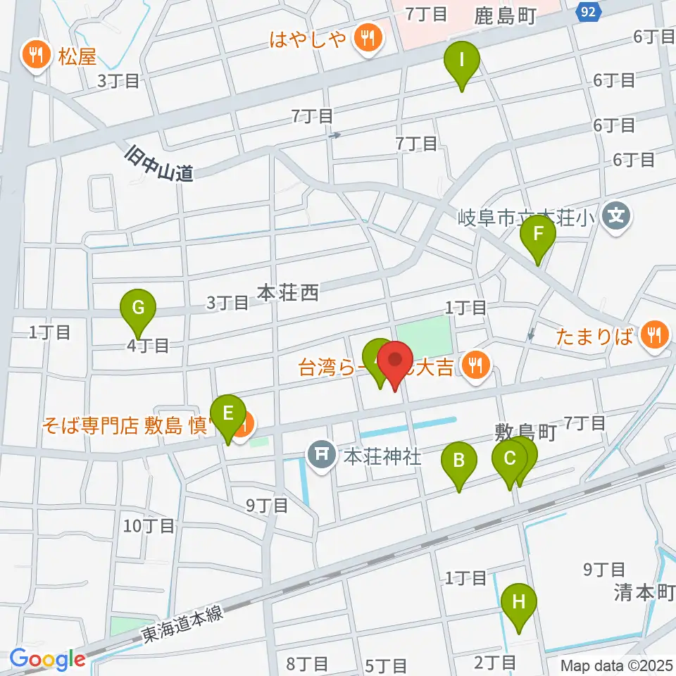 FMわっち周辺の駐車場・コインパーキング一覧地図