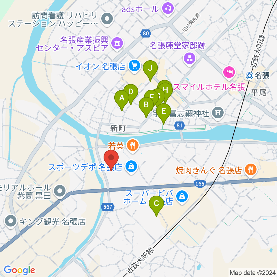 ads.FM周辺の駐車場・コインパーキング一覧地図