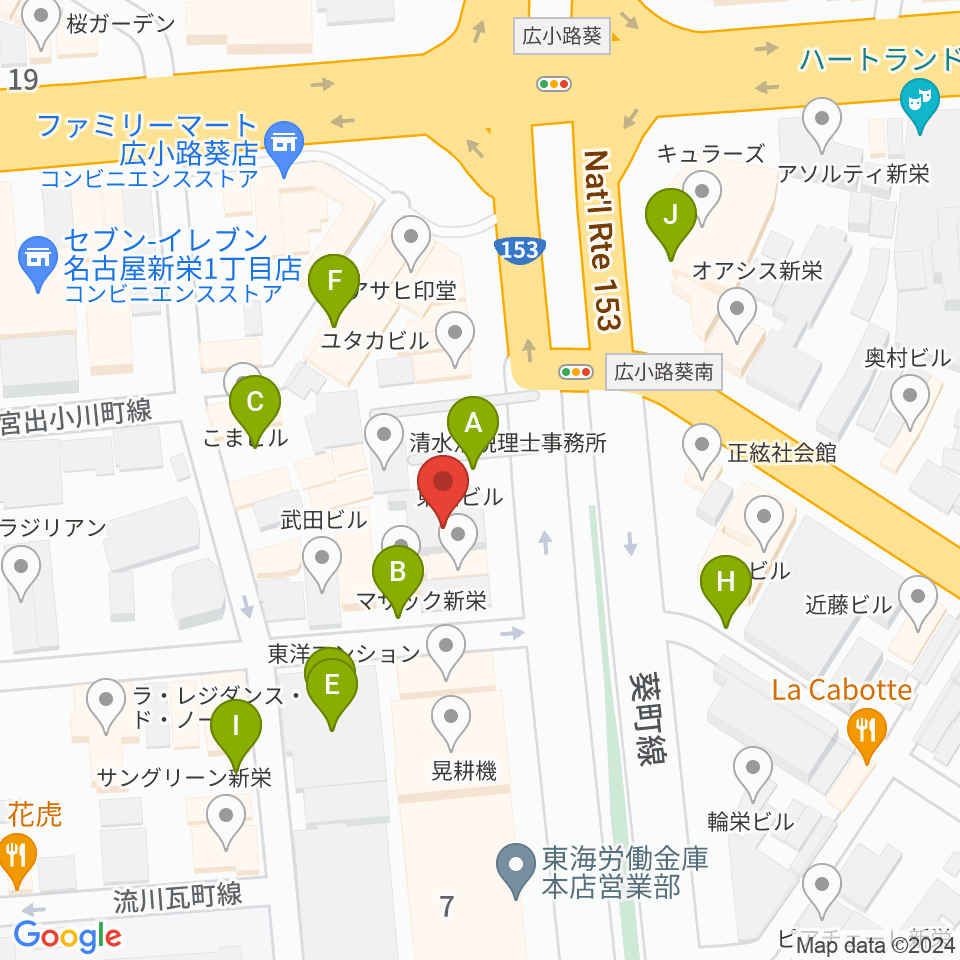 MID-FM761周辺の駐車場・コインパーキング一覧地図