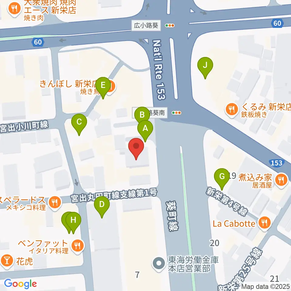 MID-FM761周辺の駐車場・コインパーキング一覧地図