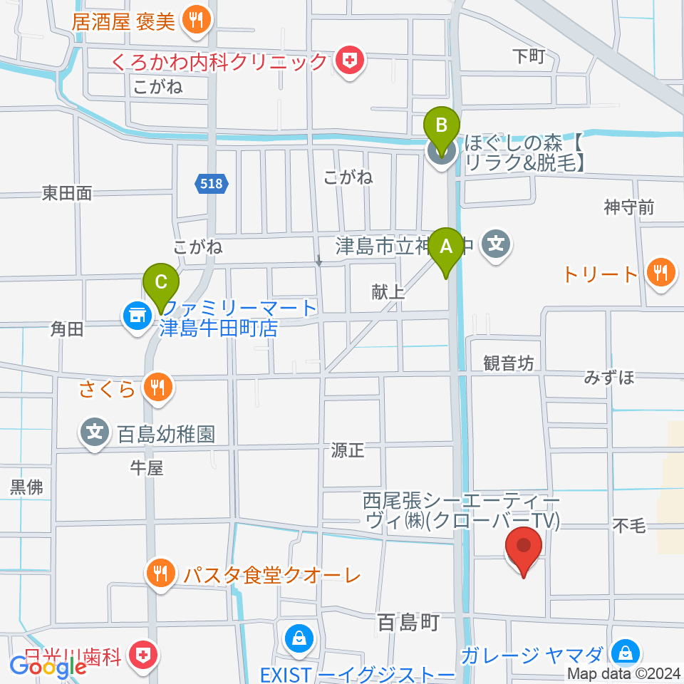 エフエムななみ周辺の駐車場・コインパーキング一覧地図