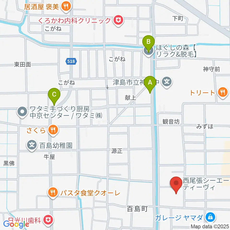 エフエムななみ周辺の駐車場・コインパーキング一覧地図