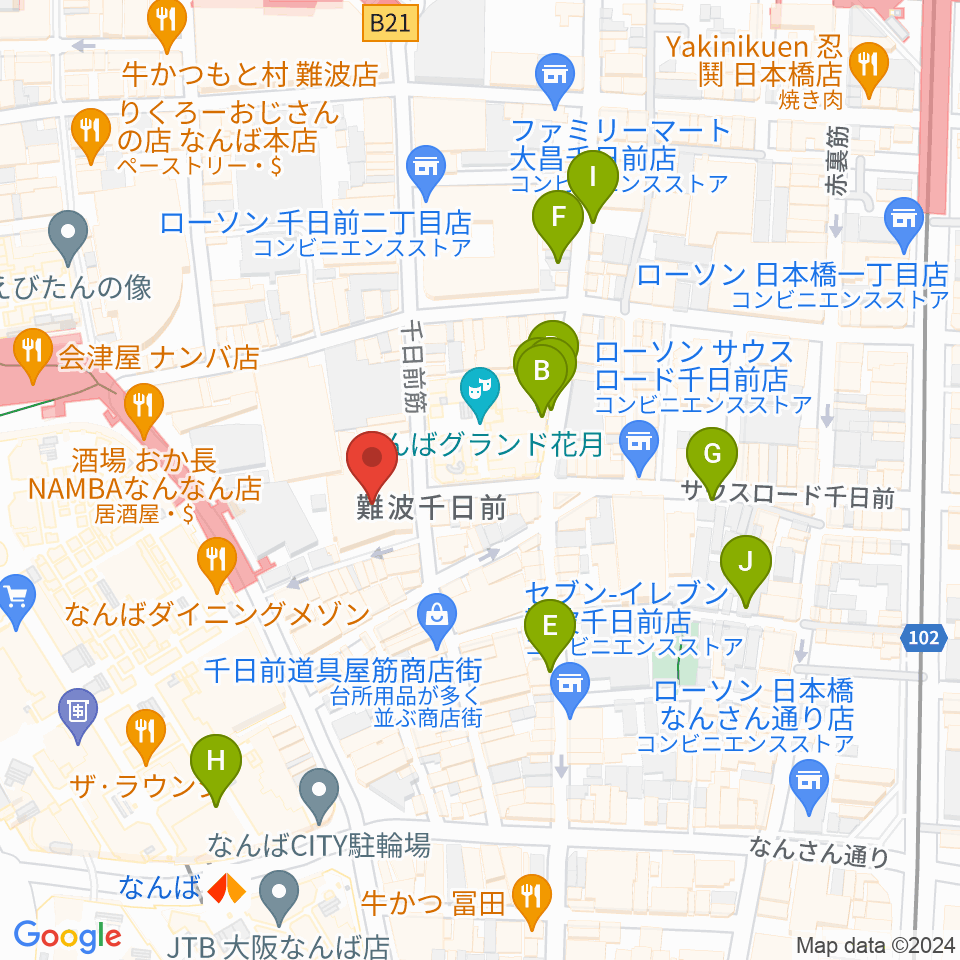 YES-fm周辺の駐車場・コインパーキング一覧地図