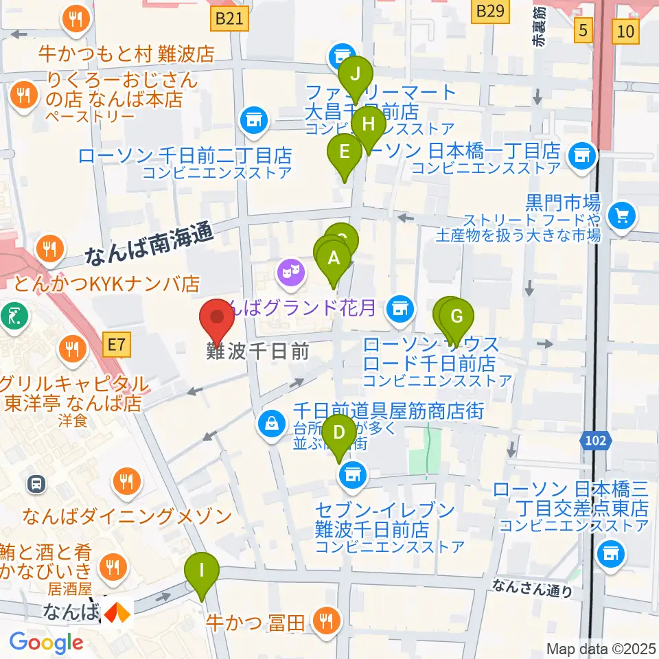 YES-fm周辺の駐車場・コインパーキング一覧地図