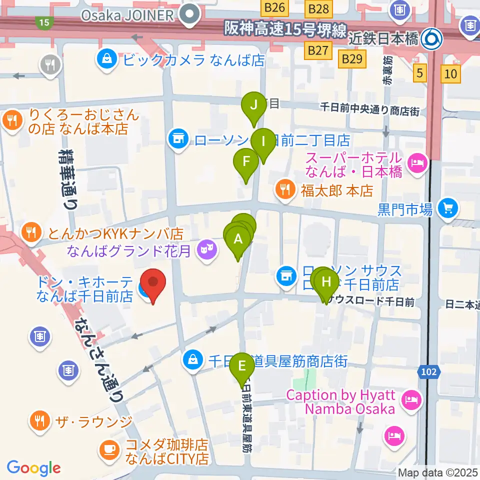 YES-fm周辺の駐車場・コインパーキング一覧地図