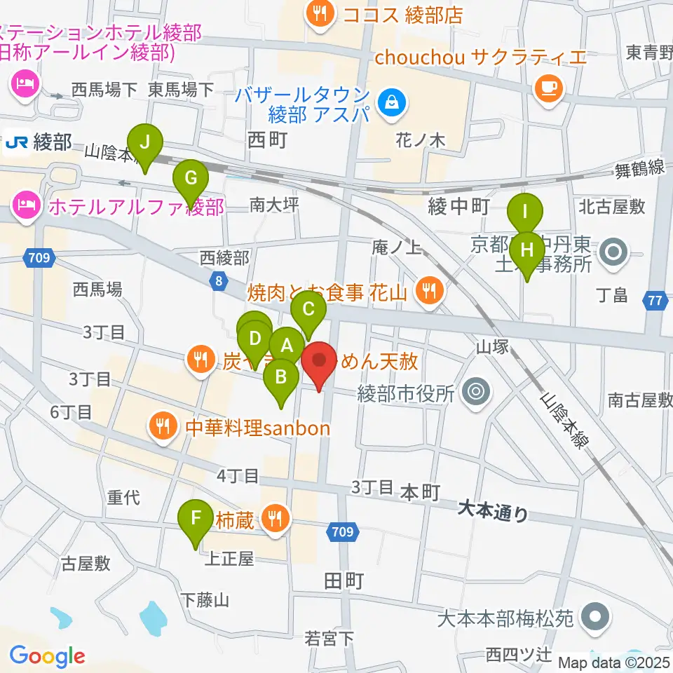 FMいかる周辺の駐車場・コインパーキング一覧地図