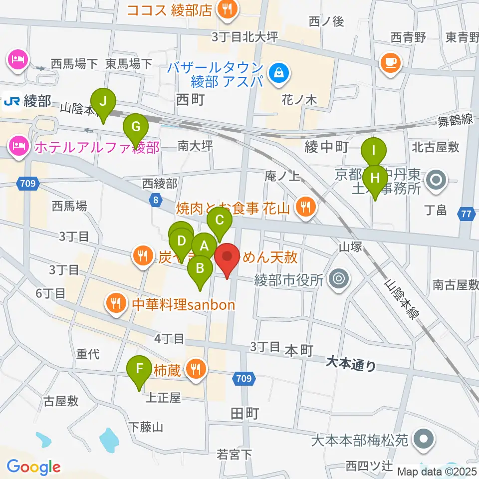 FMいかる周辺の駐車場・コインパーキング一覧地図