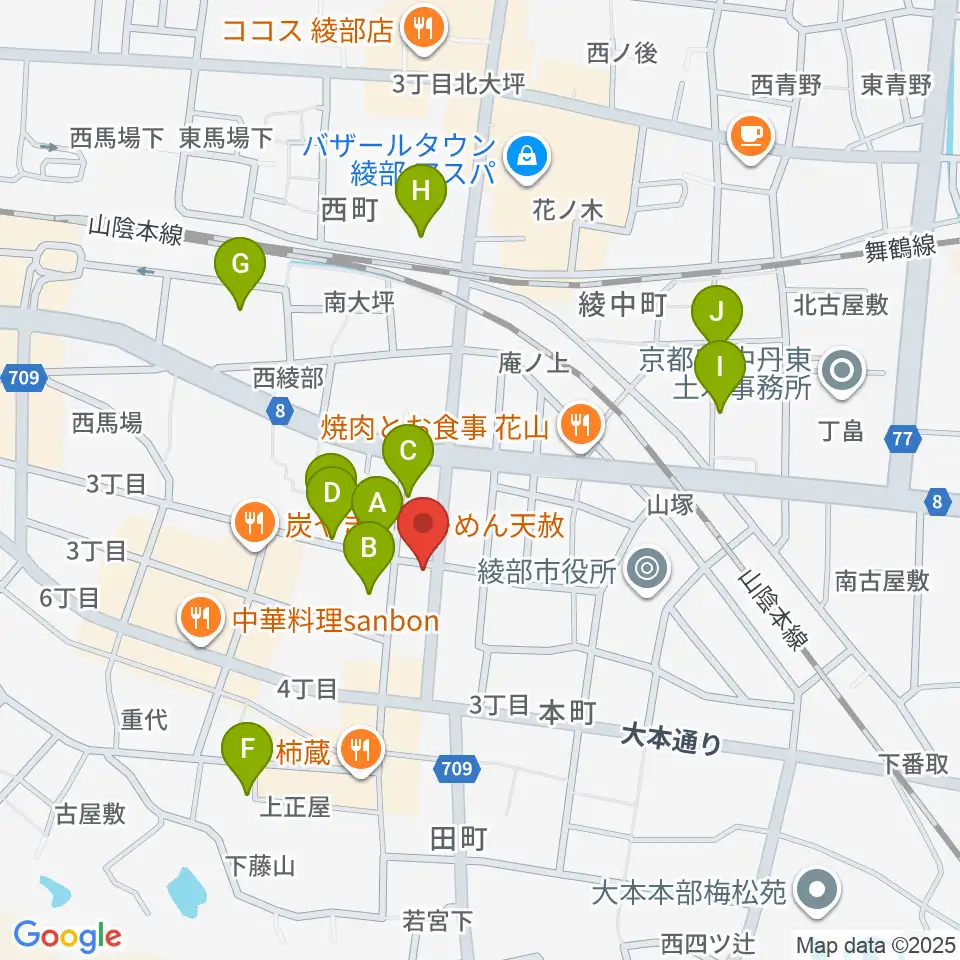 FMいかる周辺の駐車場・コインパーキング一覧地図