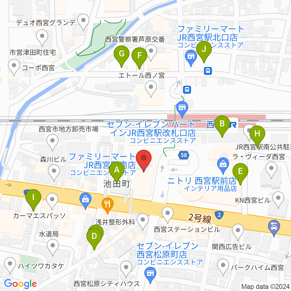 さくらFM周辺の駐車場・コインパーキング一覧地図