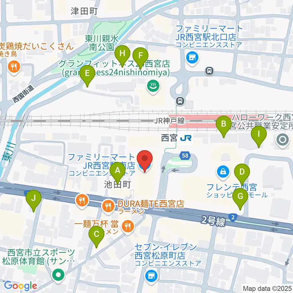 さくらFM周辺の駐車場・コインパーキング一覧地図