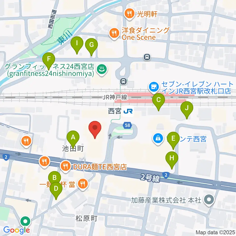 さくらFM周辺の駐車場・コインパーキング一覧地図