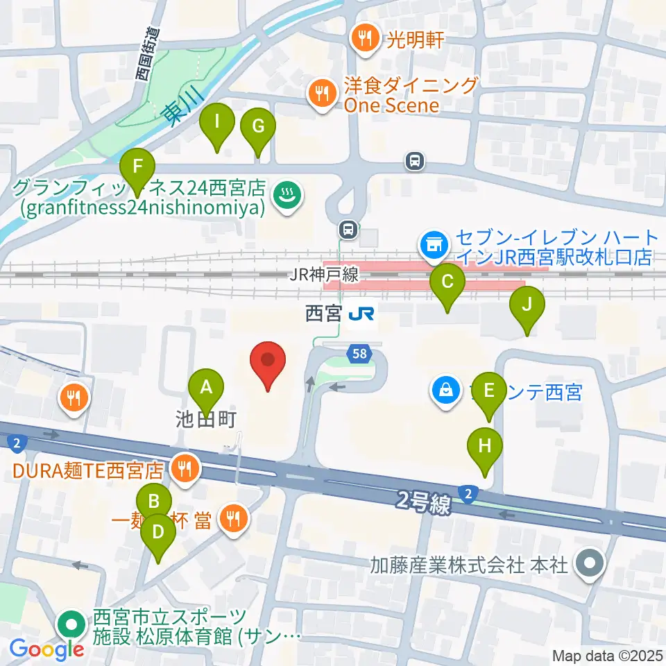 さくらFM周辺の駐車場・コインパーキング一覧地図