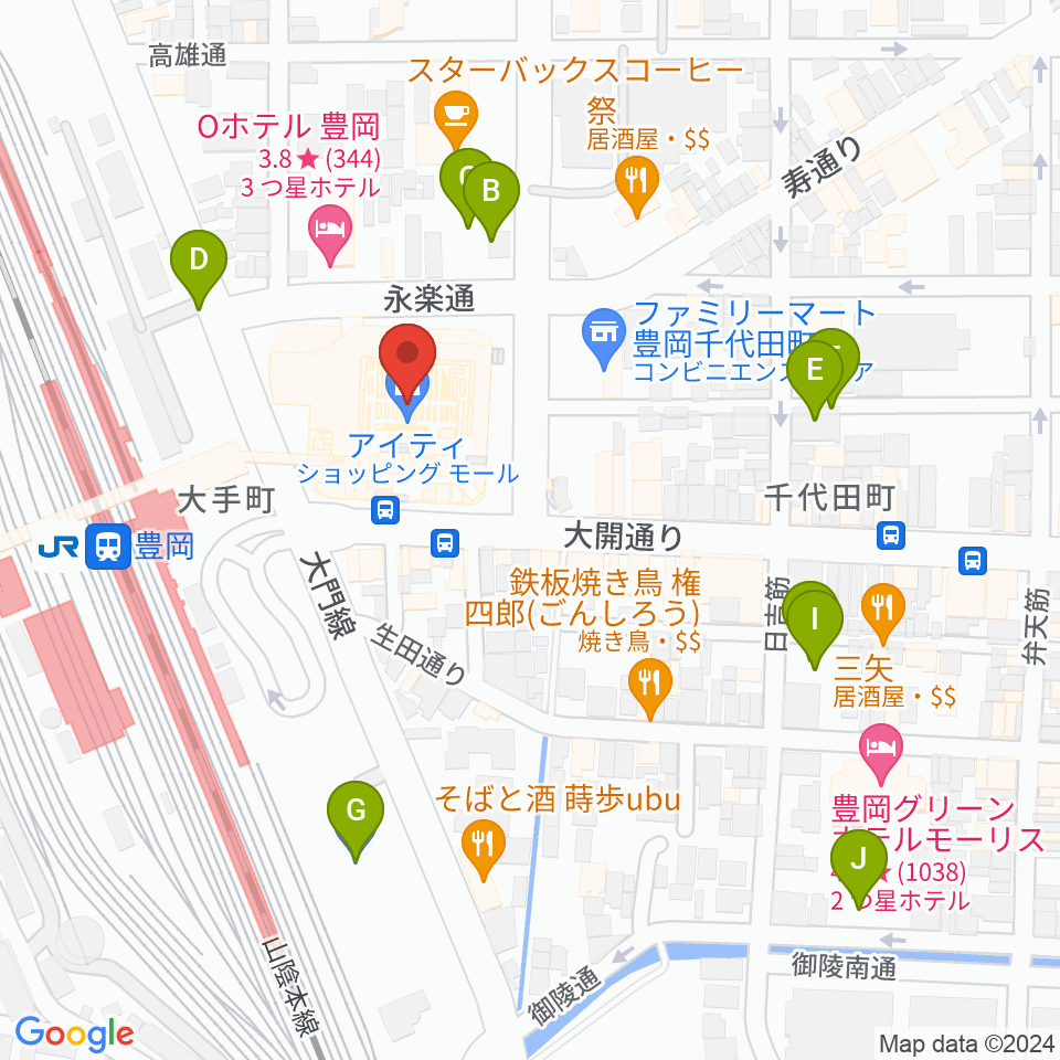 FM JUNGLE周辺の駐車場・コインパーキング一覧地図