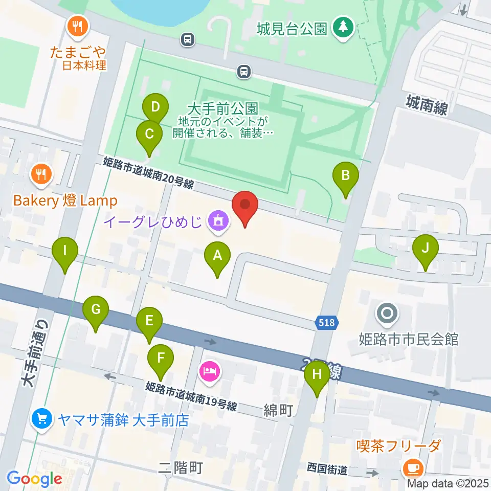 FMゲンキ周辺の駐車場・コインパーキング一覧地図