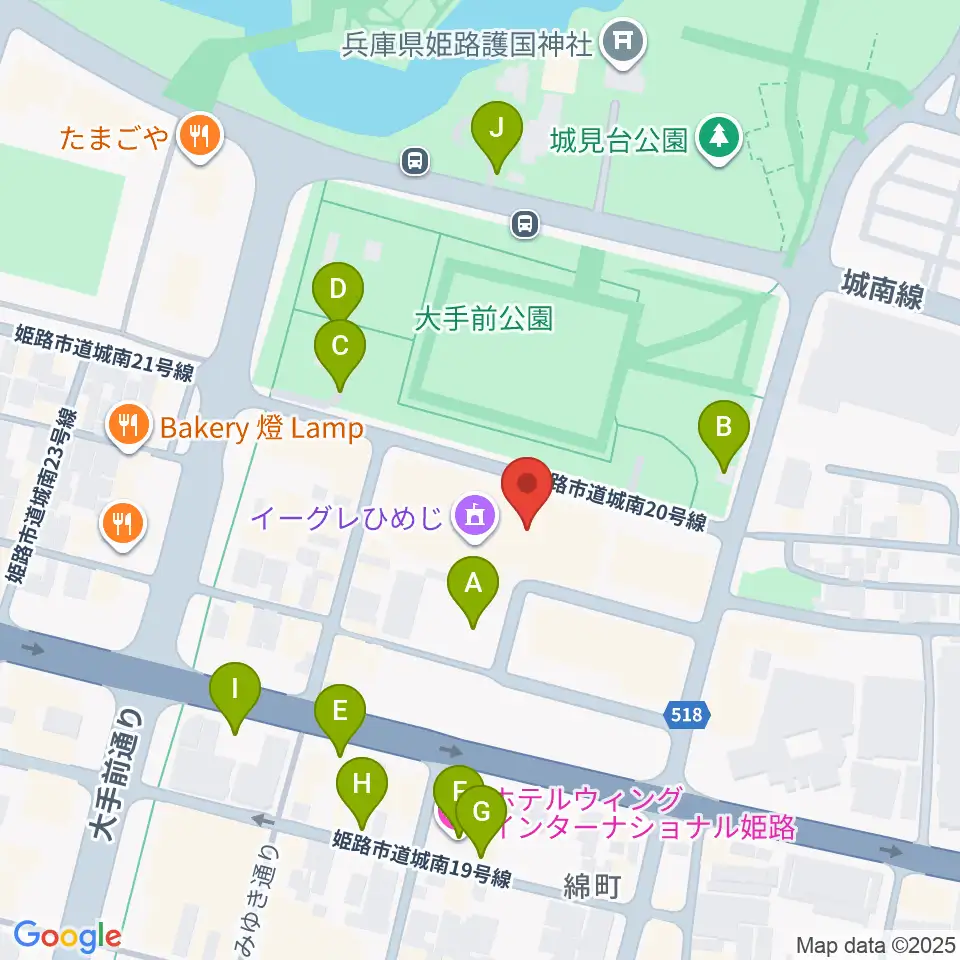 FMゲンキ周辺の駐車場・コインパーキング一覧地図