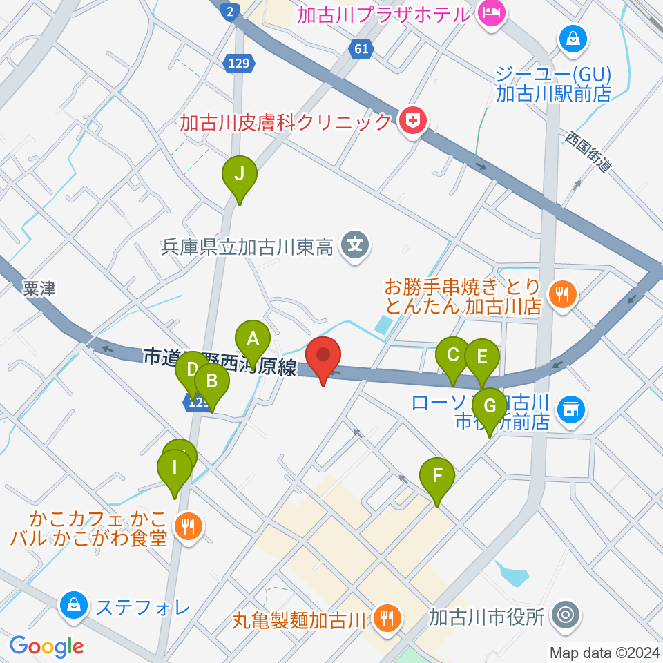 BAN-BANラジオ周辺の駐車場・コインパーキング一覧地図