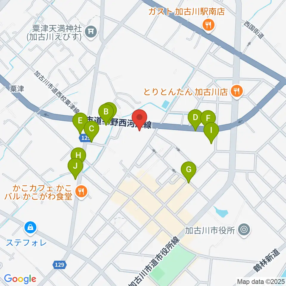 BAN-BANラジオ周辺の駐車場・コインパーキング一覧地図