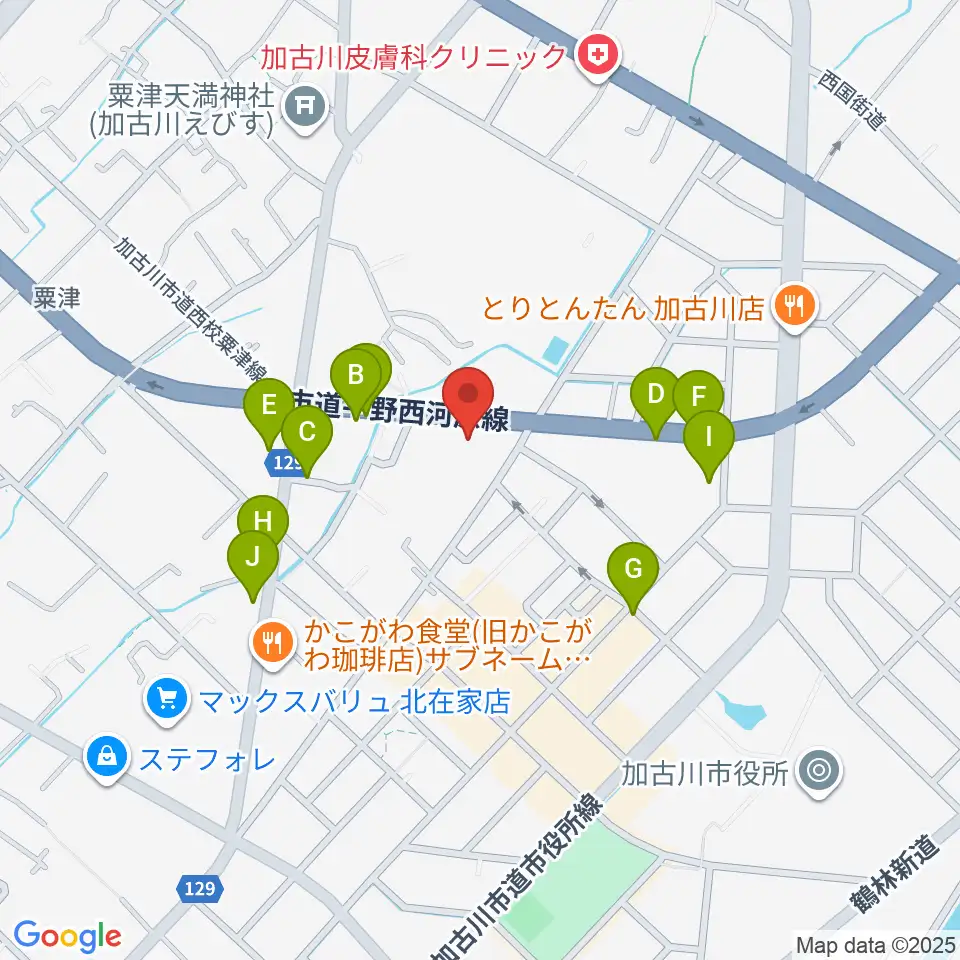 BAN-BANラジオ周辺の駐車場・コインパーキング一覧地図