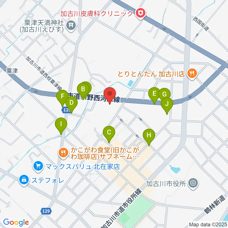 BAN-BANラジオ周辺の駐車場・コインパーキング一覧地図