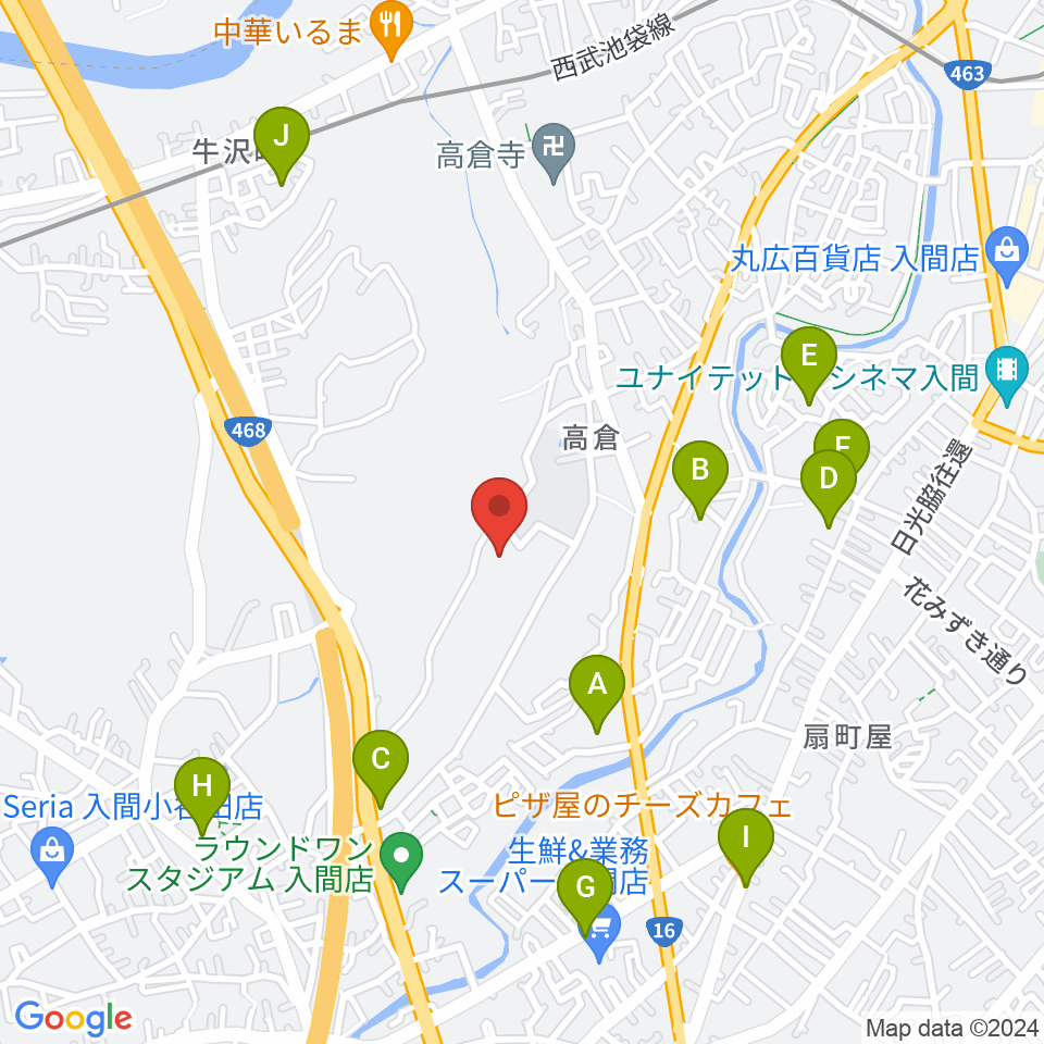 FMチャッピー周辺の駐車場・コインパーキング一覧地図