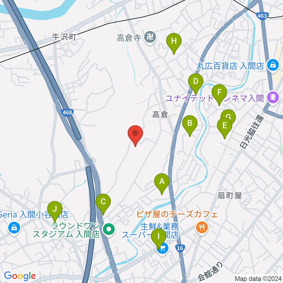 FMチャッピー周辺の駐車場・コインパーキング一覧地図