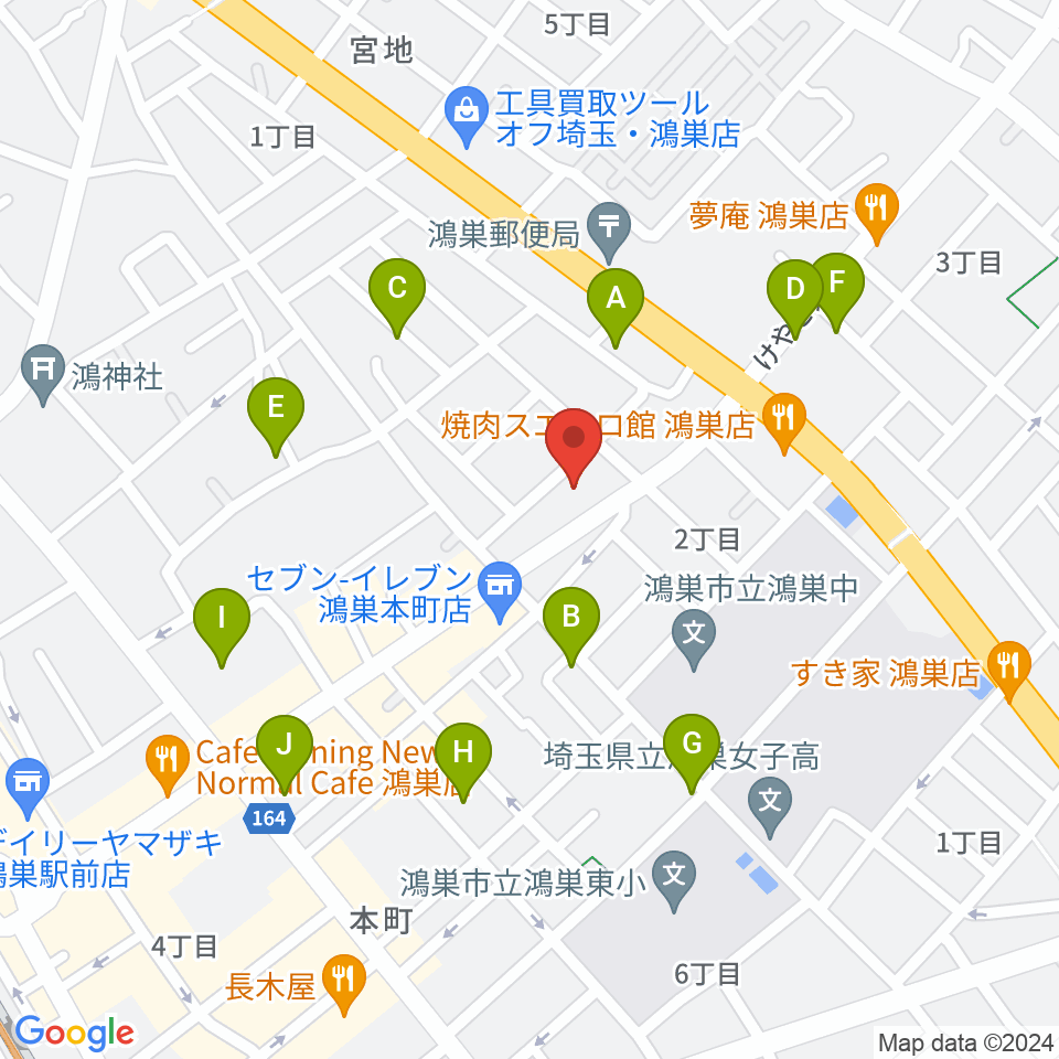 フラワーラジオ周辺の駐車場・コインパーキング一覧地図