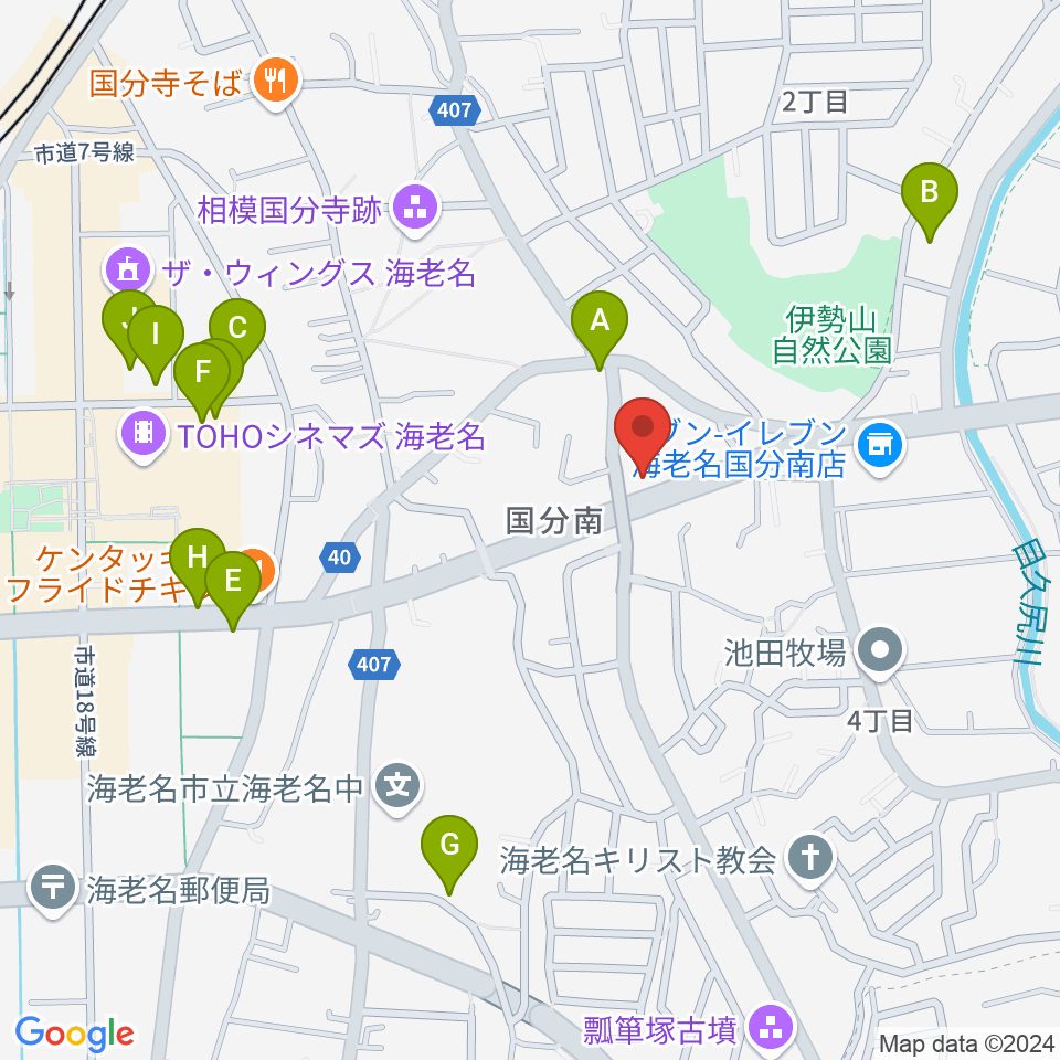 FMカオン周辺の駐車場・コインパーキング一覧地図