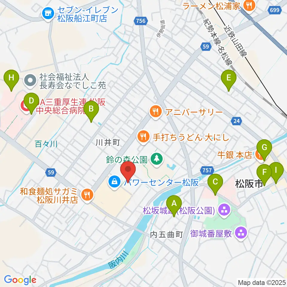 クラギ文化ホール周辺の駐車場・コインパーキング一覧地図