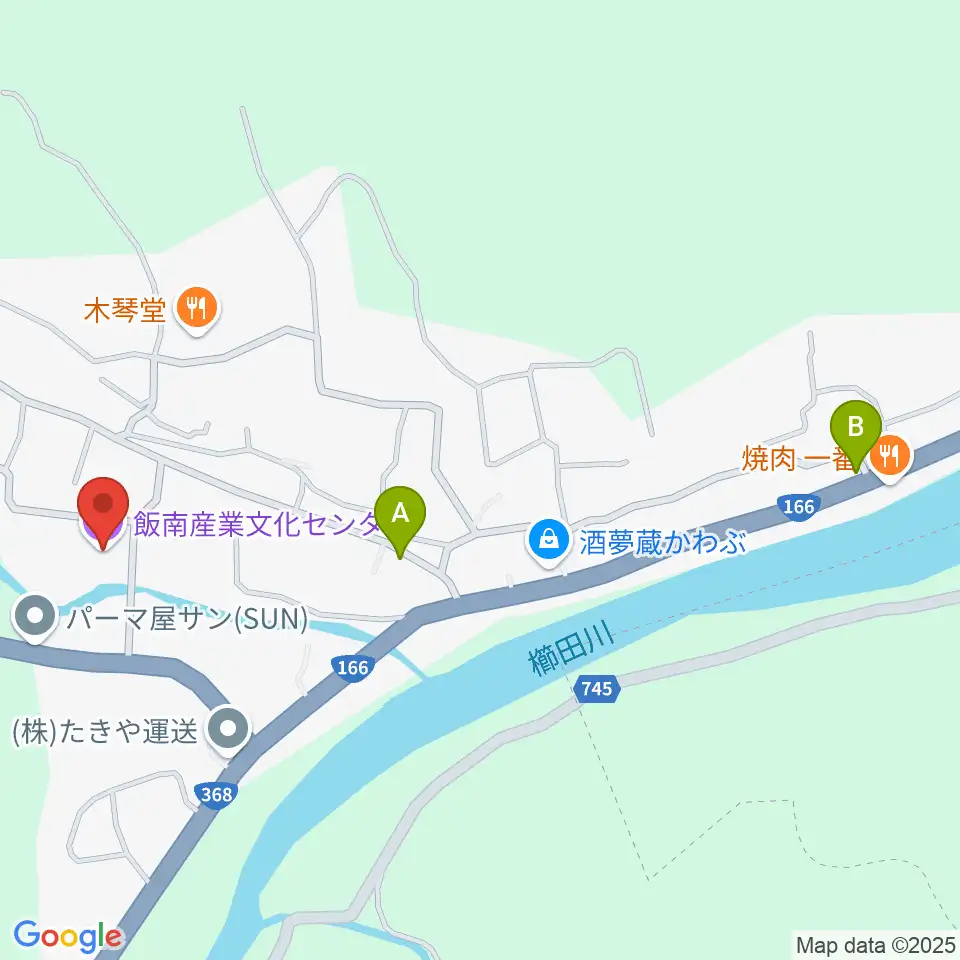 飯南産業文化センター周辺の駐車場・コインパーキング一覧地図