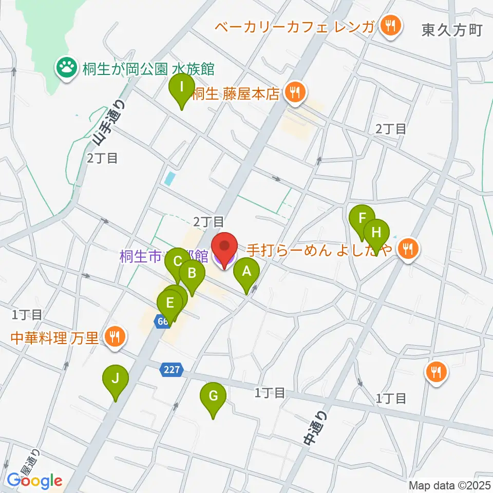 有鄰館周辺の駐車場・コインパーキング一覧地図