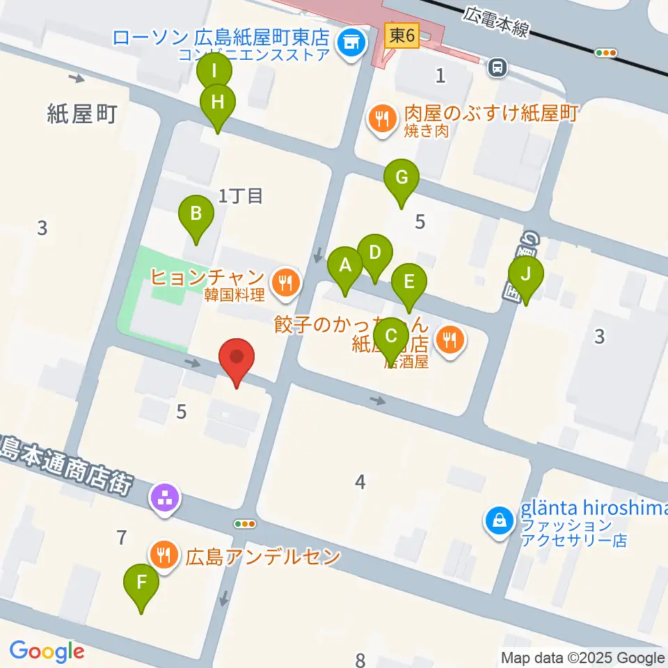 浜松ピアノ社周辺の駐車場・コインパーキング一覧地図