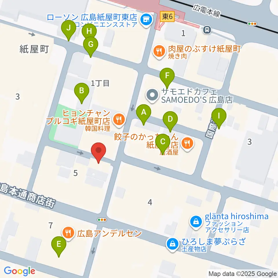 浜松ピアノ社周辺の駐車場・コインパーキング一覧地図