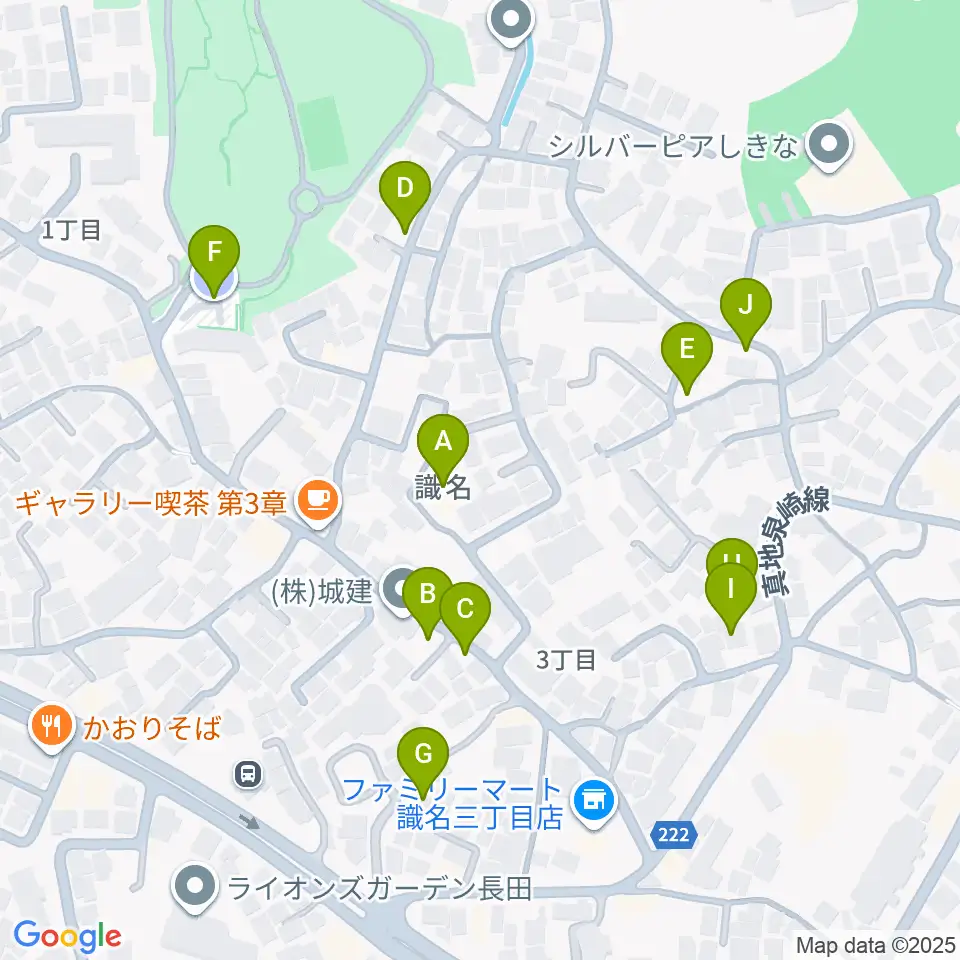 華音 音楽教室周辺の駐車場・コインパーキング一覧地図