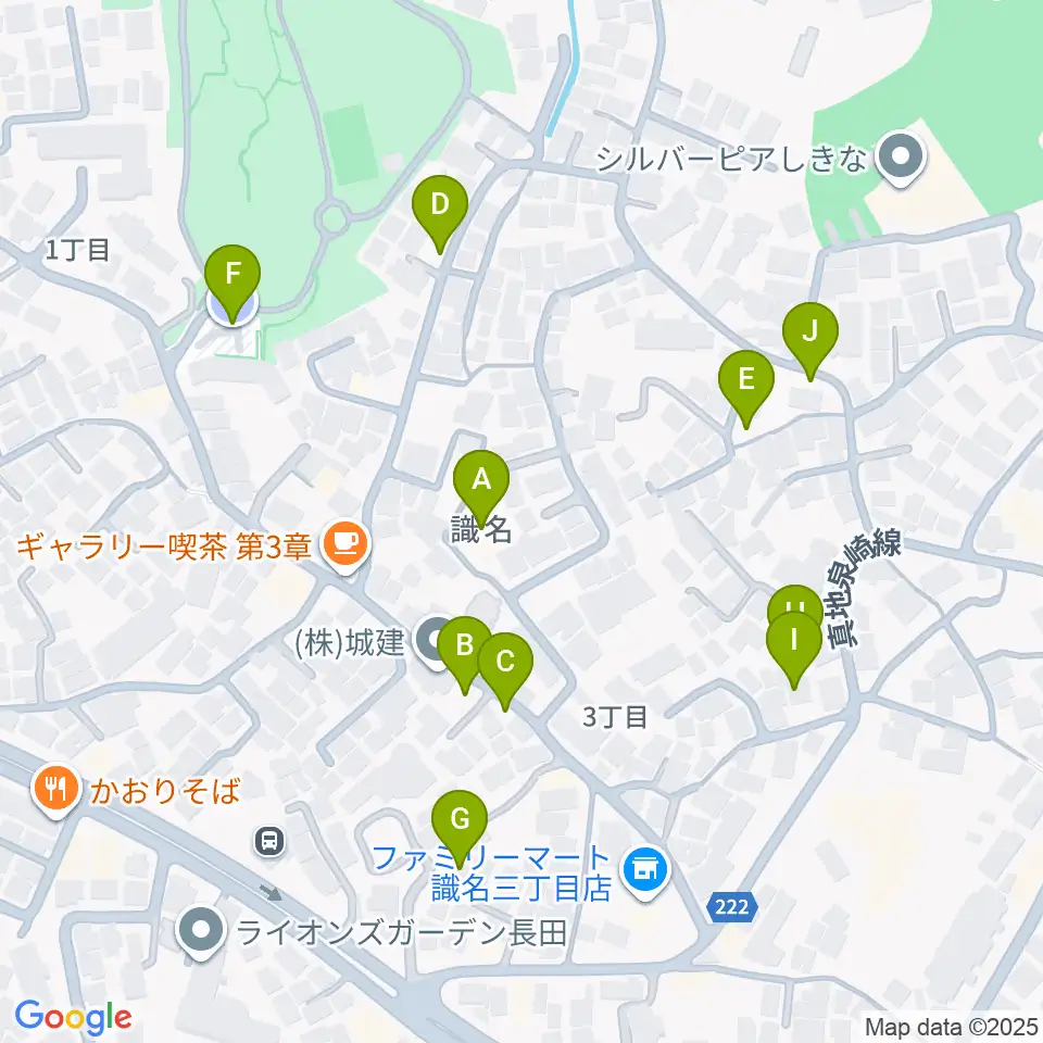 華音 音楽教室周辺の駐車場・コインパーキング一覧地図