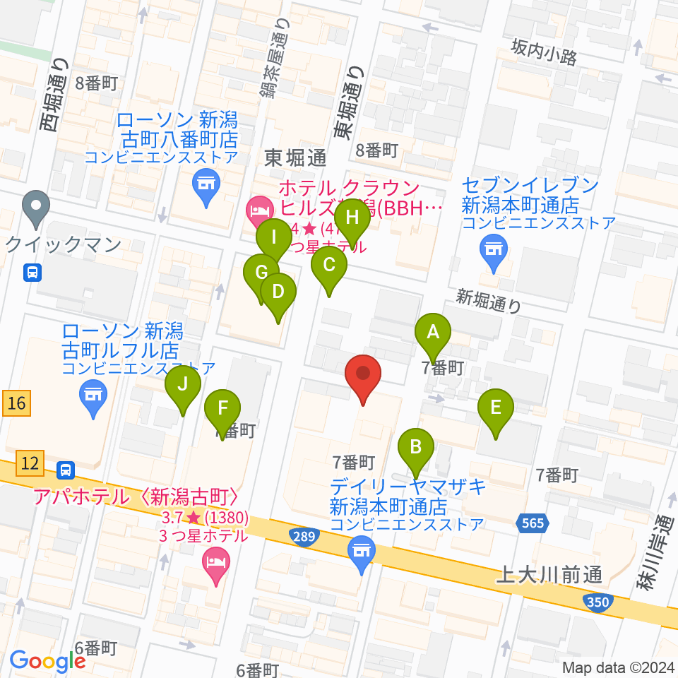 だいしほくえつホール周辺の駐車場・コインパーキング一覧地図