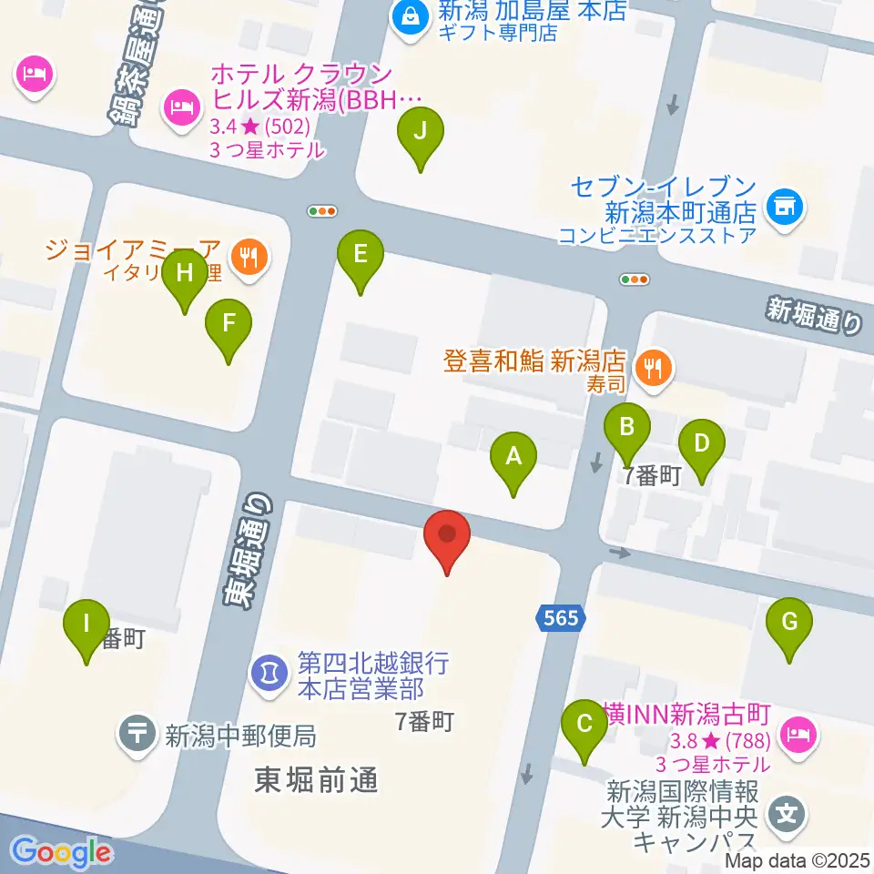 だいしほくえつホール周辺の駐車場・コインパーキング一覧地図