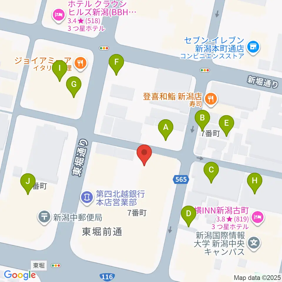 だいしほくえつホール周辺の駐車場・コインパーキング一覧地図